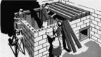 Fall out shelter illustration