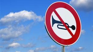 No horn roadsign (Copyright: Thinkstock)