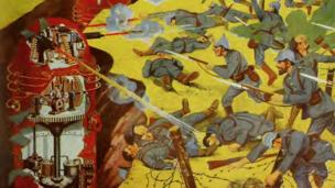 The front cover of Electrical Experimenter shows the 'Automatic Soldier'