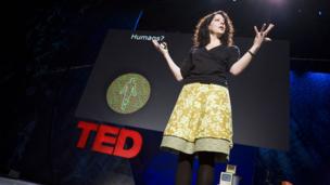 Bonnie Bassler at TED (Copyright: TED)