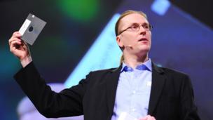 Mikko Hypponen att TED (Copyright: TED)