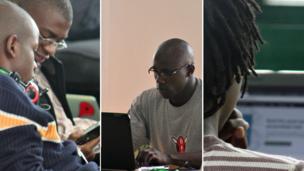 Images from Nairobi's iHUb (Copyright: Jonathan Fildes)