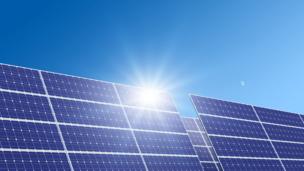 Solar panels (Copyright: SPL)