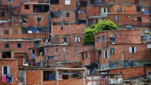 A favela in Sao Paulo