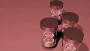Tiny glass ‘bottles’ protect DNA