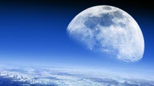 Moon rise (Copyright: SPL)