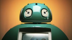 Dustbot with face (Copyright: Science Photo Library)
