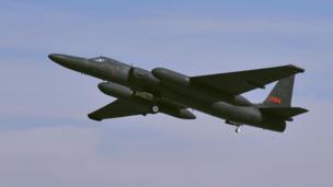 Lockheed U-2 in flight
