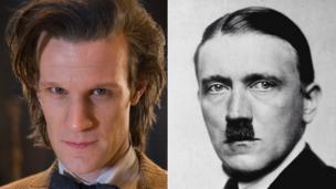 Doctor Who (Matt Smith) and Adolf Hitler
