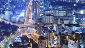 Tokyo at night