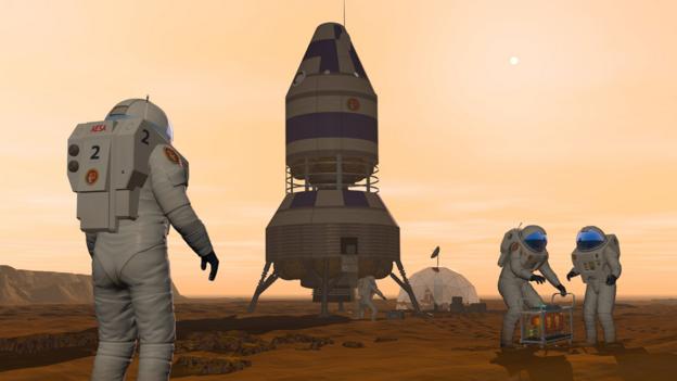 ¿Aceptarías un viaje de ida a Marte?  (Copyright: Science Photo Library)
