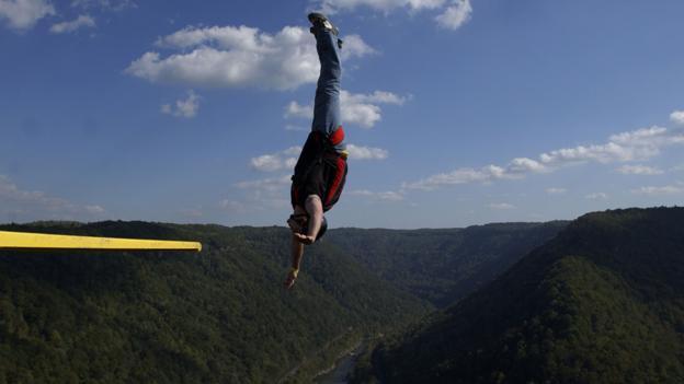 Base jumping can be risky - but how many micromorts is it? (Copyright: Getty Images)