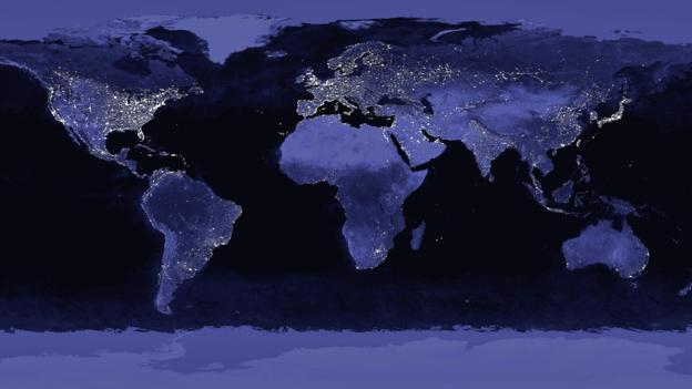 A view of the earth at night can be revealing (Copyright: SPL)