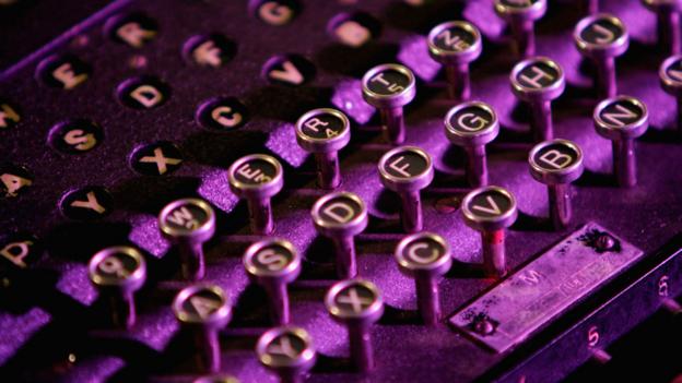 Enigma coding machine (Copyright: Getty Images)