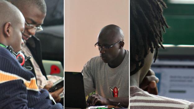 Images from Nairobi's iHUb (Copyright: Jonathan Fildes)