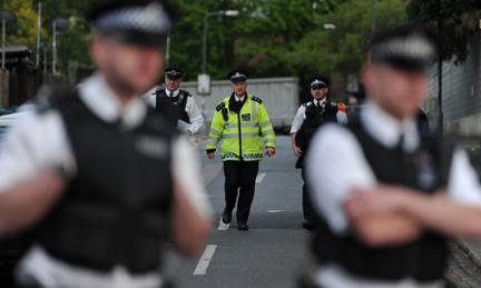 Police in Woolwich 