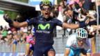Benat Intxausti celebrates his stage win