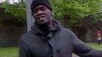Michael Adebolajo in street in Woolwich