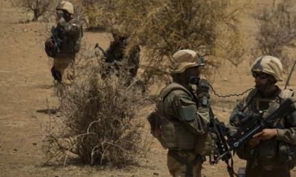 French soldiers in northern Mali (10 April 2013)