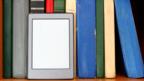 Books and an e-reader