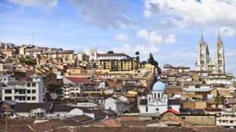 Quito old town centre