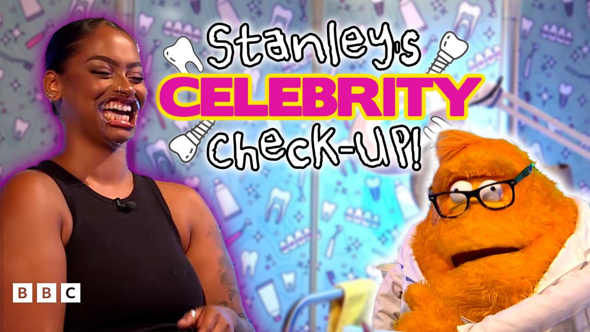 Stanley's Celebrity Checkup with Glow Up Winner Shania CBBC KIDS GLOW UP WINNER