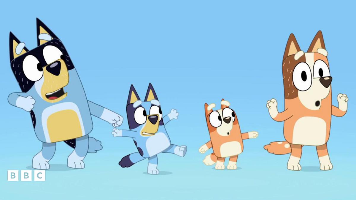 Fun Video Clip Introduction To Bluey Bingo Bandit And Chilli CBeebies