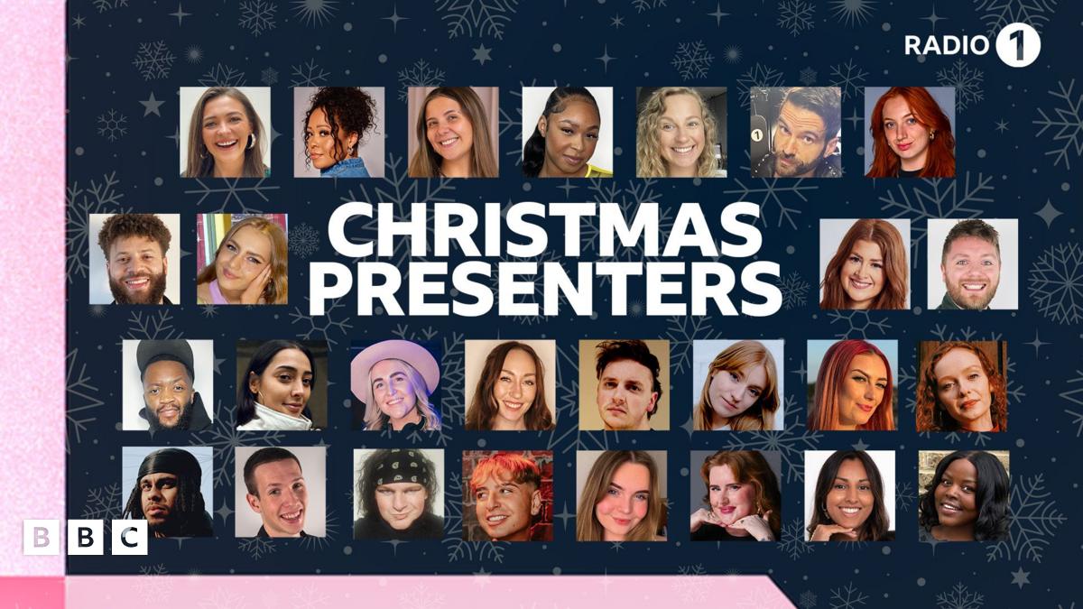 bbc.co.uk - Radio 1 Christmas Presenters 2024