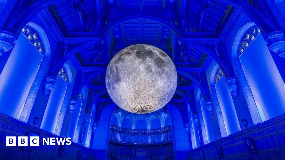 Moon installation to visit refurbished Cathedral Isle of Man BBC News