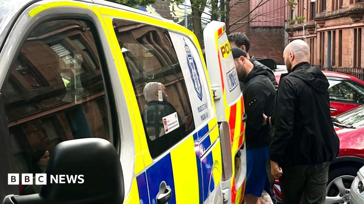 Man, 29, arrested in police raid over racist traffic-cone attack