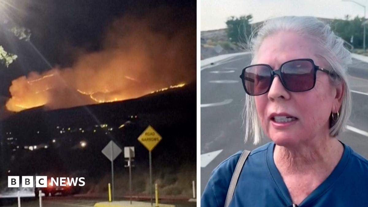 'Scared to death': Thousands evacuate Nevada homes as wildfire spreads