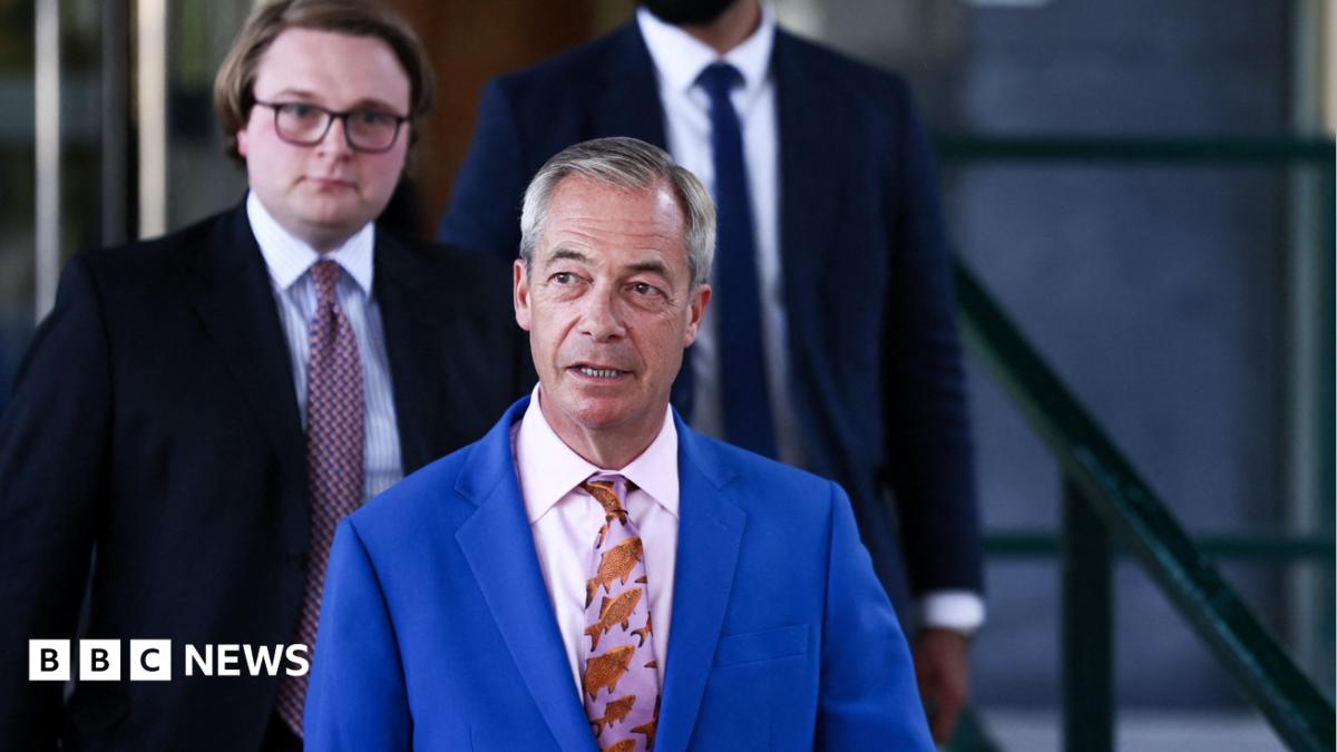 Nigel Farage’s political rivals rule out standing in Clacton by-election