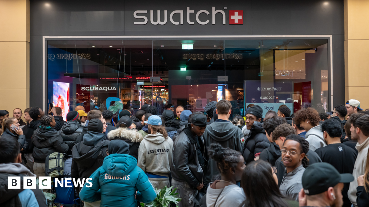 Swatch Mania: UK Stores Close Amid Frenzied Queues for Limited Edition MoonSwatch