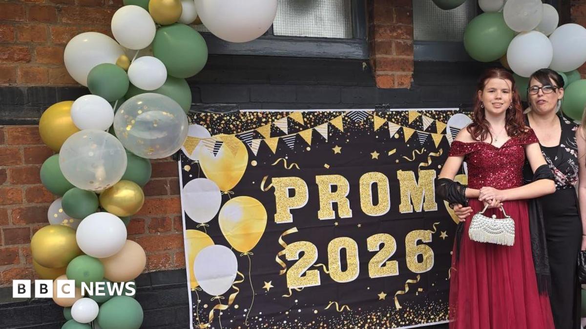 Sensory prom a 'perfect end' for school leavers with SEND