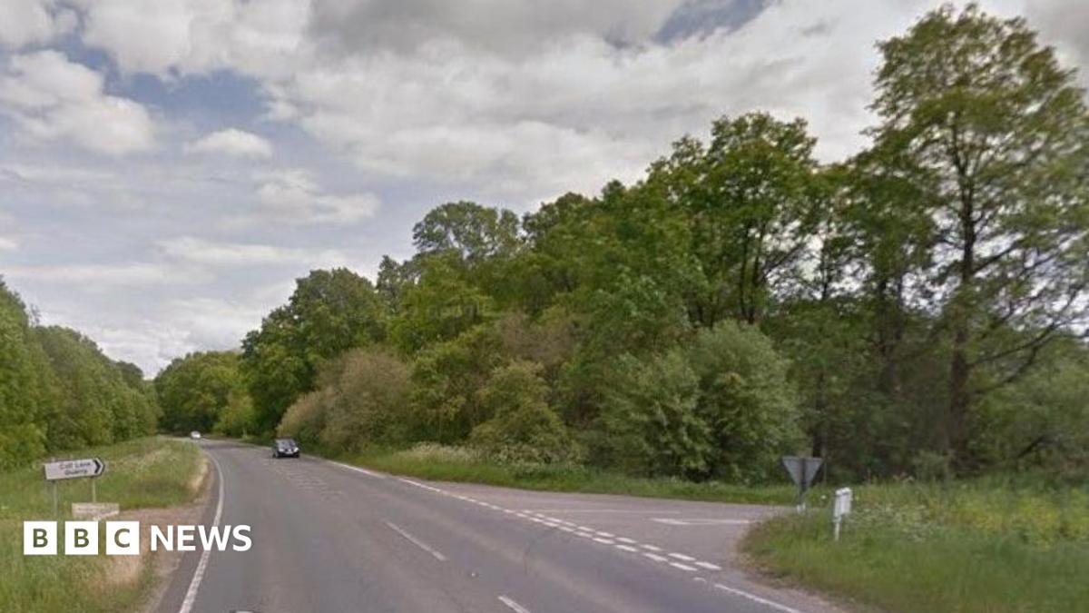 Arrests after biker dies in four-vehicle crash near Hook