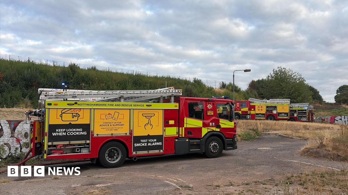 bbc.co.uk - Isaac Ashe - Crews tackle large fire near Nottingham industrial estate