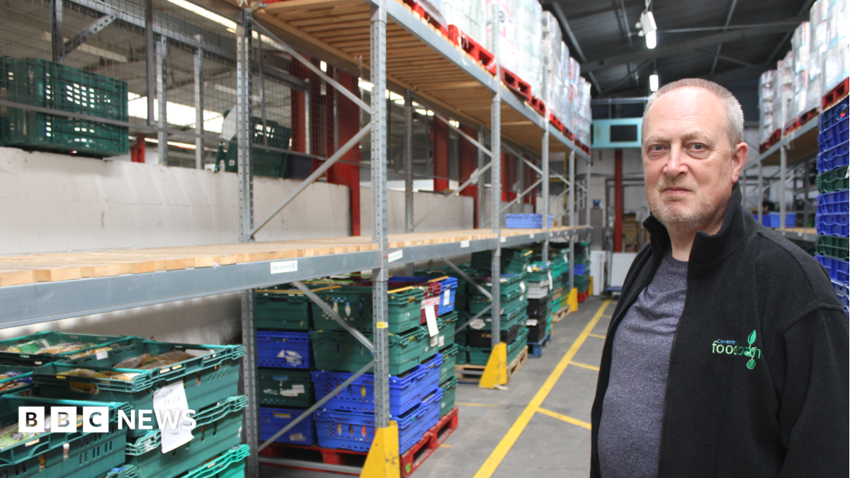 Urgent appeal as Coventry food bank stocks hit 15-year low