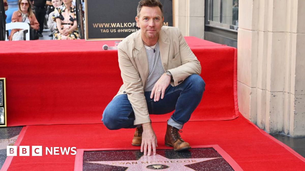 The Force is with Ewan McGregor gets Hollywood Walk of Fame star BBC