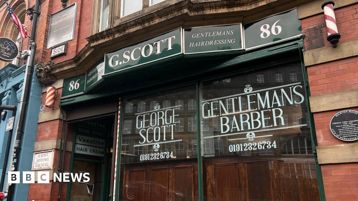 Century-old Newcastle barbers forced to close due to tripled rent