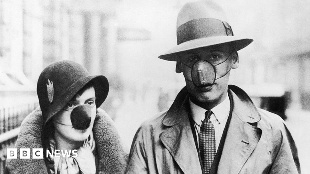 Mask force: London's five centuries of face coverings - BBC News