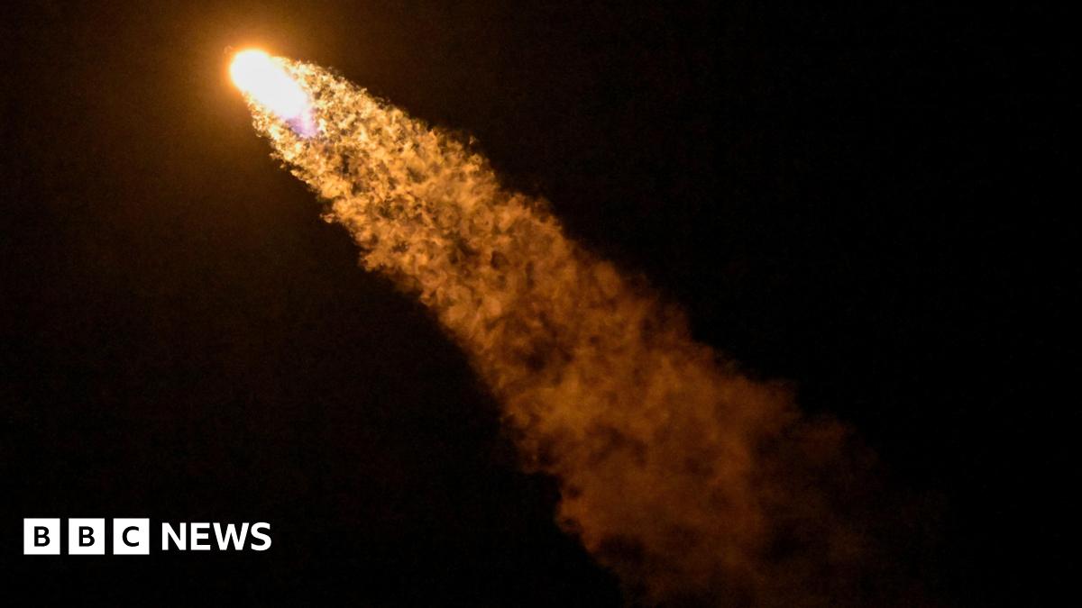 Astronauts in awe at 'utterly unique, fragile' Earth as they blast off to ISS