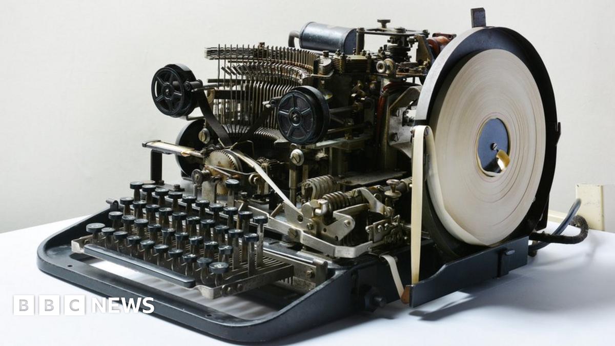Secret German WW2 code machine found on eBay - BBC News
