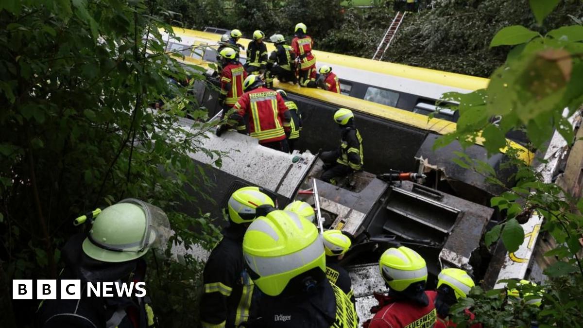 Three killed and others injured in German train derailment