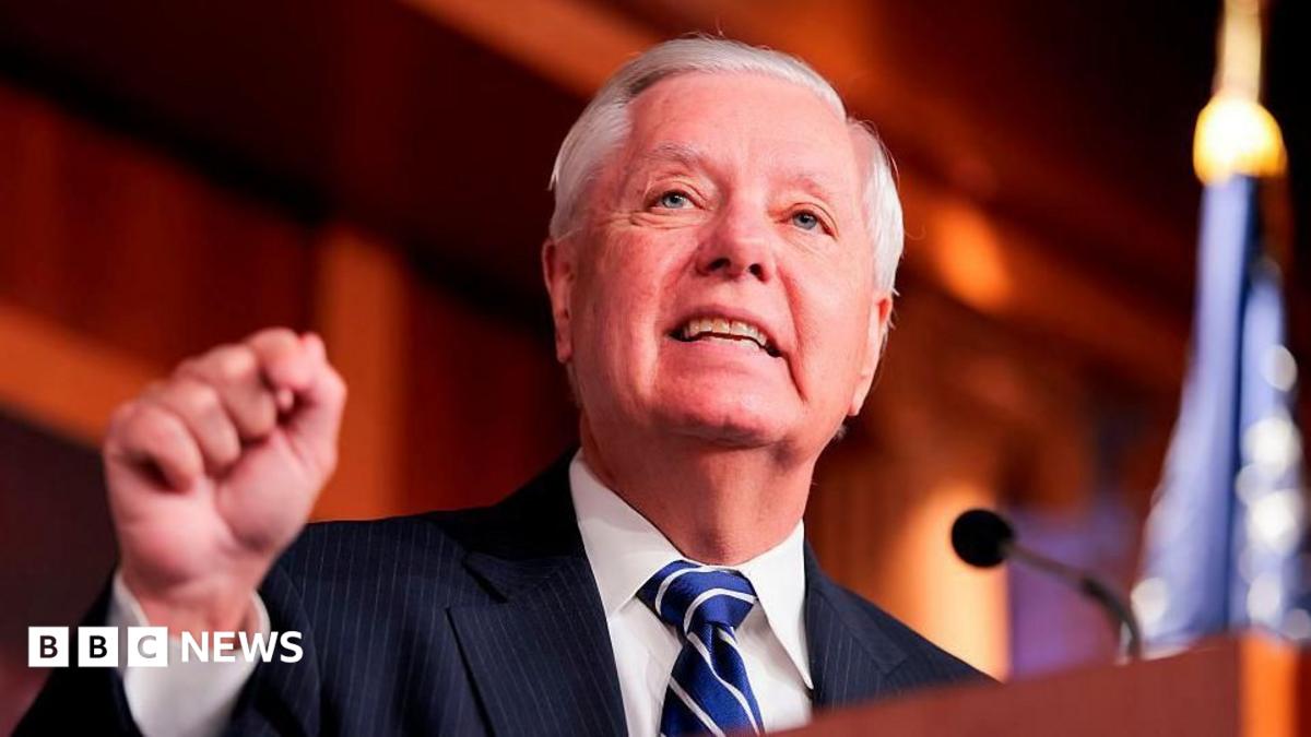 O senador norte-americano Lindsey Graham morre após “doença breve e súbita”, diz seu gabinete
