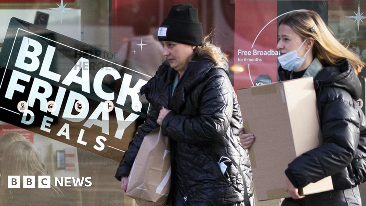 Black Friday on track to beat last year's sales - BBC News