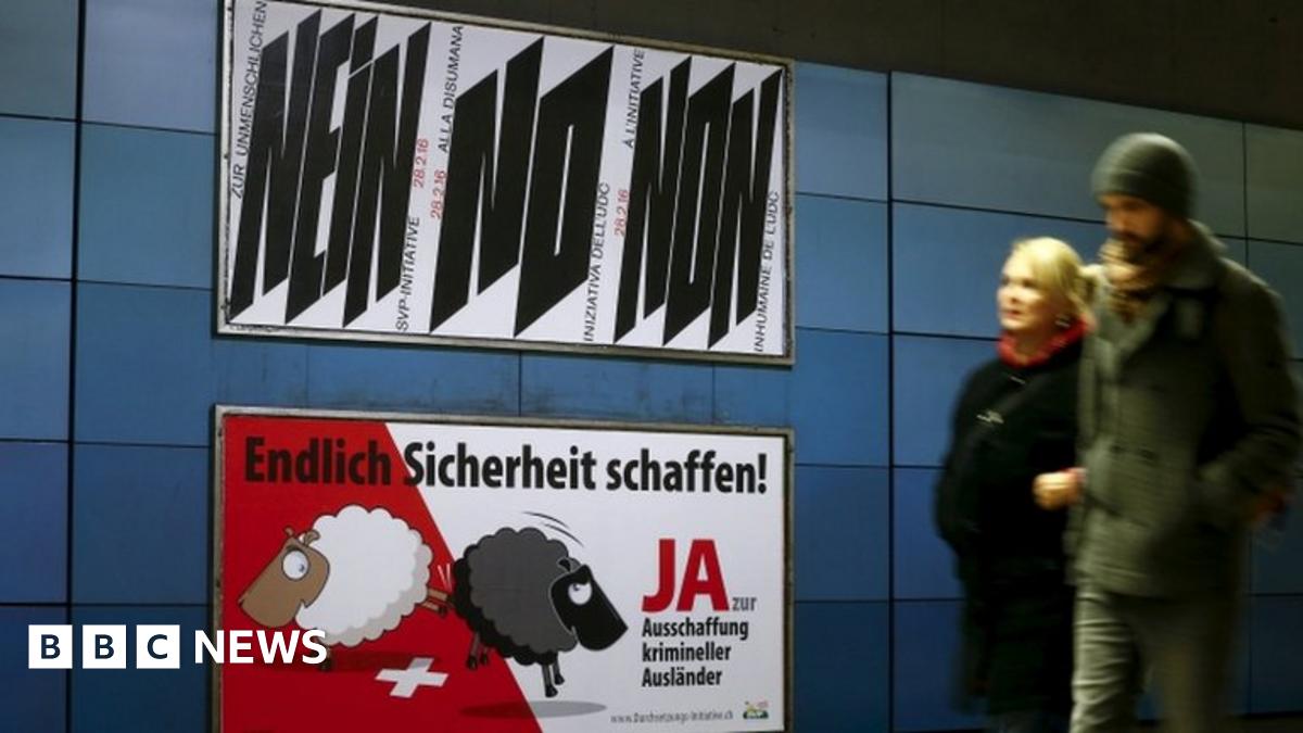 Swiss voters reject plan to expel foreigners for minor crimes