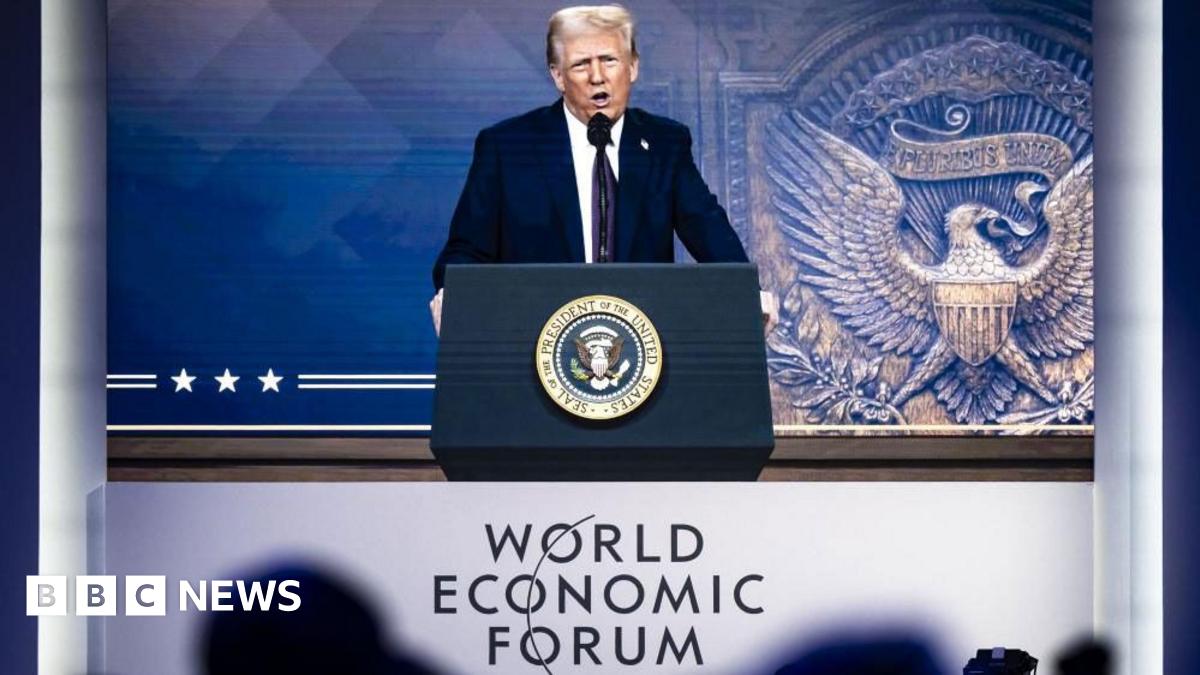 bbc.co.uk - Faisal Islam - Davos: Trump looms large over biggest-ever World Economic Forum