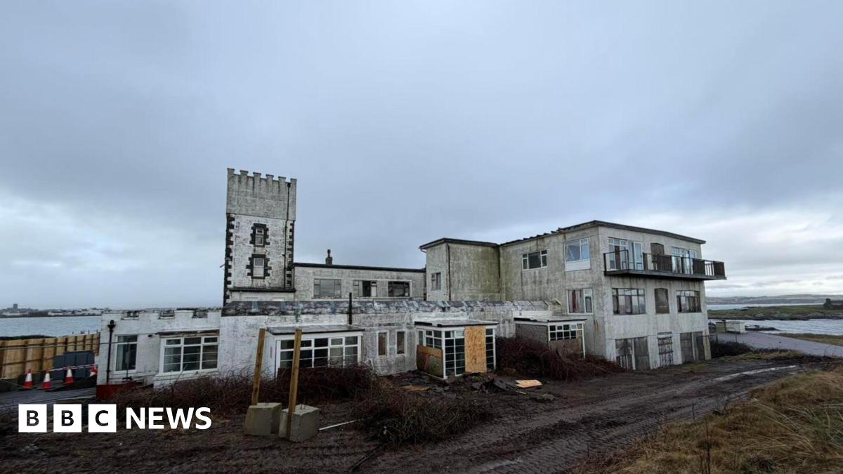 bbc.co.uk - Rebecca Brahde - Why has it taken so long to demolish former Isle of Man hotel?