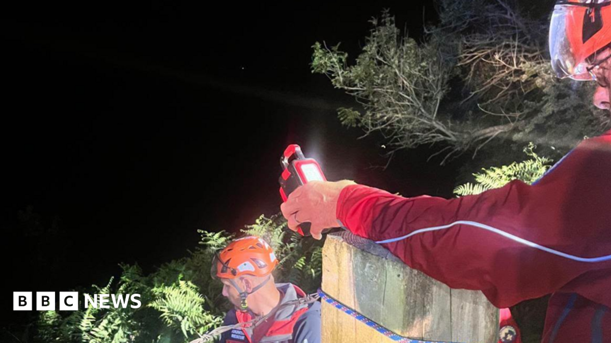 Dales Walkers rescued after becoming stranded in the dark