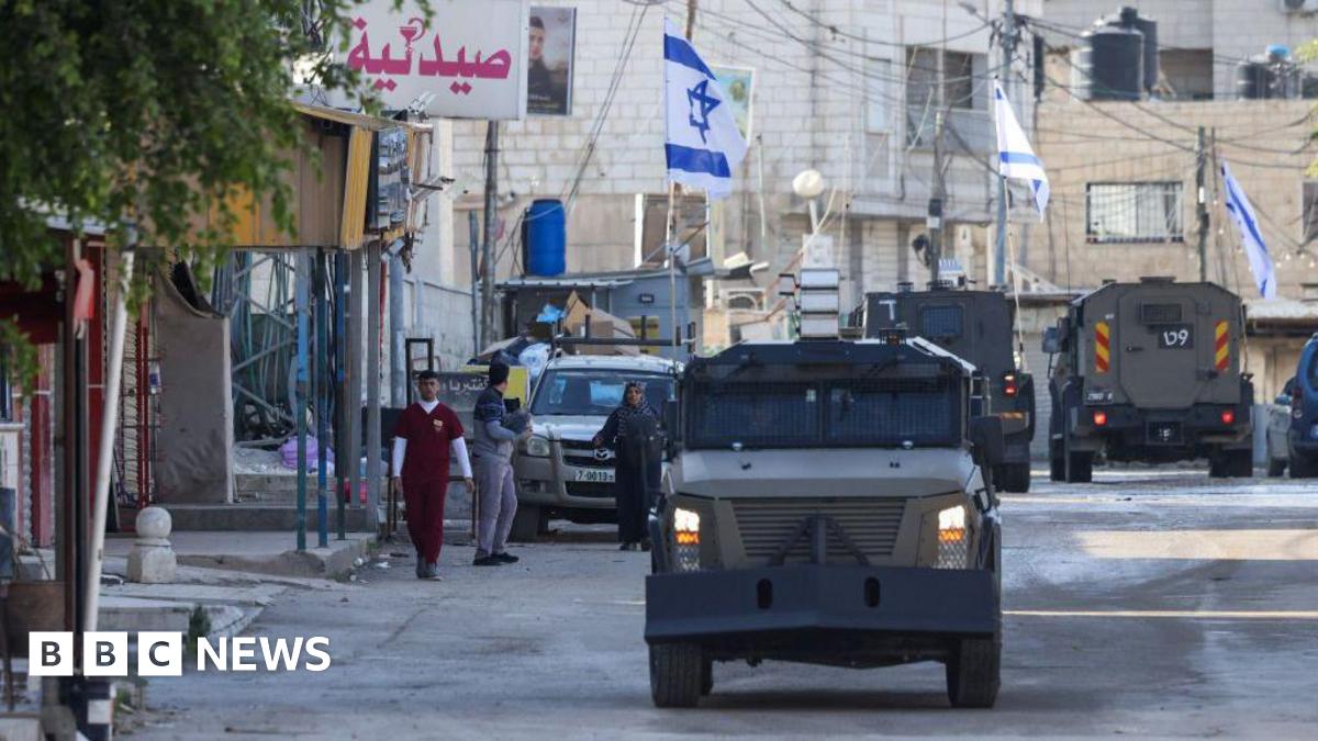 Ten Palestinians killed as Israeli forces launch major operation in Jenin